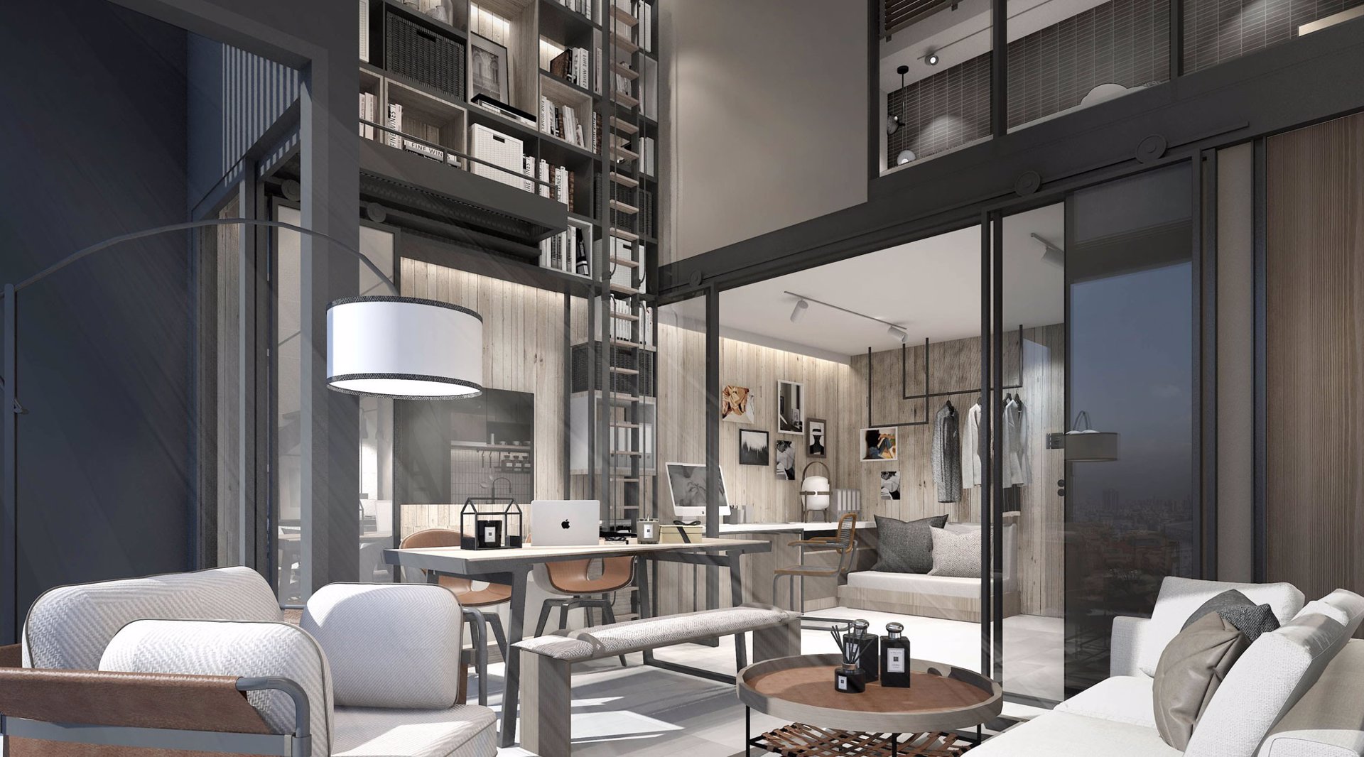 ขาย-cooper-siam-2-ห้องนอน-ห้องมุม-loft-style-สามารถจดทะเบียนบริษัททำธุรกิจได้