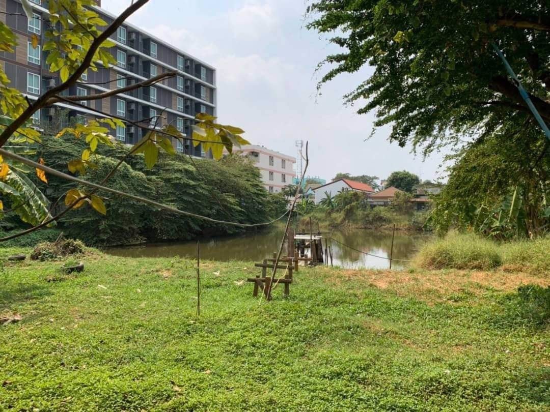 ทื่ดินย่านเศรษฐกิจ-รามอินทรา-กม8-สถานีรถไฟฟ้าสายสีชมพู-100-เมตร