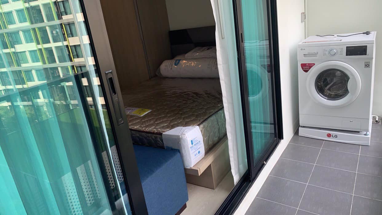 ให้เช่าคอนโดเดอะนิช-โมโน-สุขุมวิท-50-bts-อ่อนนุช-วิวสระและสวน