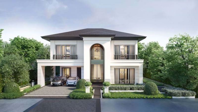 ขายบ้านใหม่-หมู่บ้านlake-serene-rama2