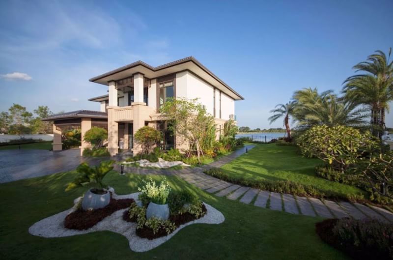 ขายบ้านใหม่-หมู่บ้านlake-serene-rama2