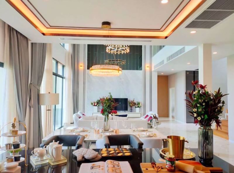 ขายบ้านใหม่-หมู่บ้านlake-serene-rama2