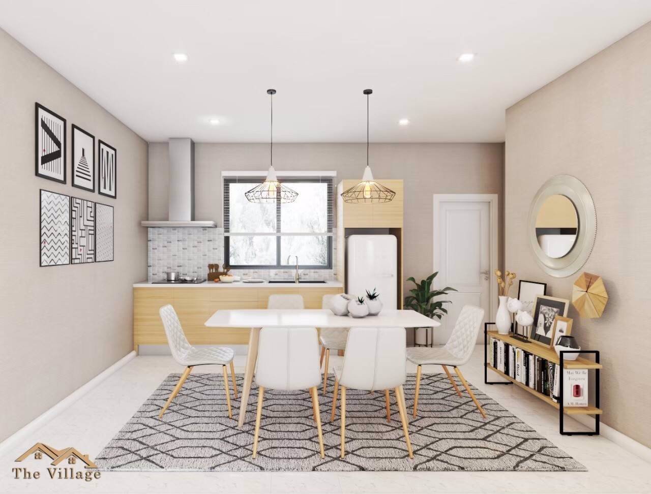 ขายทาวน์โฮมชั้นเดียว-บ้านที่โดดเด่นด้วยดีไซน์ที่ทันสมัย-อยู่ท่ามกลางวิวเขา-และธรรมชาติ