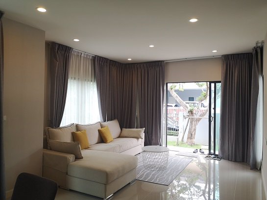 บ้านเดี่ยวคุณภาพแสนสิริ-บุราสิริ-รังสิต-สภาพใหม่มาก-สไตล์รีสอร์ต-สังคมน่าอยู่-ใกล้ทางด่วนบางพูน