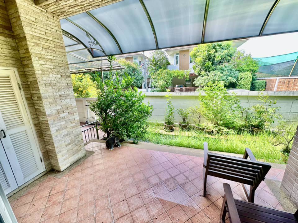 ขายด่วน-บ้านเดี่ยวหลังใหญ่-พื้นที่-96-ตรว-บ้านเดี่ยวหลังมุม-หมู่บ้านกฤษณา-ติวานนท์