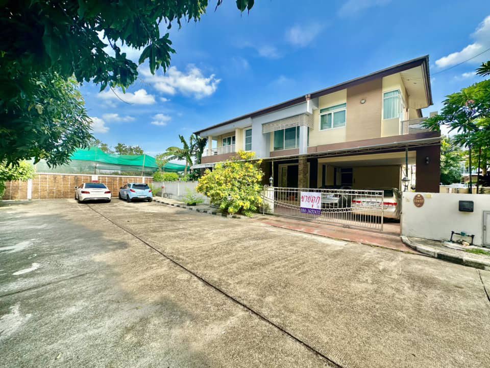 ขายด่วน-บ้านเดี่ยวหลังใหญ่-พื้นที่-96-ตรว-บ้านเดี่ยวหลังมุม-หมู่บ้านกฤษณา-ติวานนท์