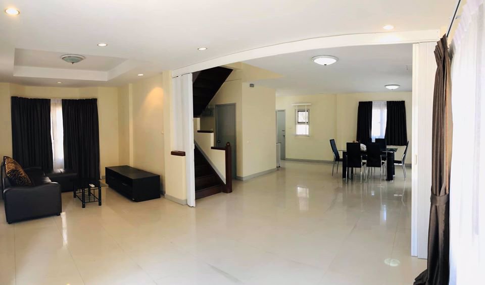 ให้เช่าบ้านเดี่ยว-ชวนชื่น-แคราย-2ชั้น-60ตรว-250ตรม-3นอน-3น้ำ-สภาพดีตกแต่งใหม่-25000ต่อเดือน