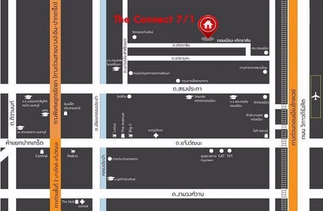 ทาว์โฮมขายให้เช่า-ใกล้สนามบินดอนเมือง-เดอะ-คอนเนค-ดอนเมือง-วิภาวดี7-1-ให้เช่า12000-ขาย-3300000-บา