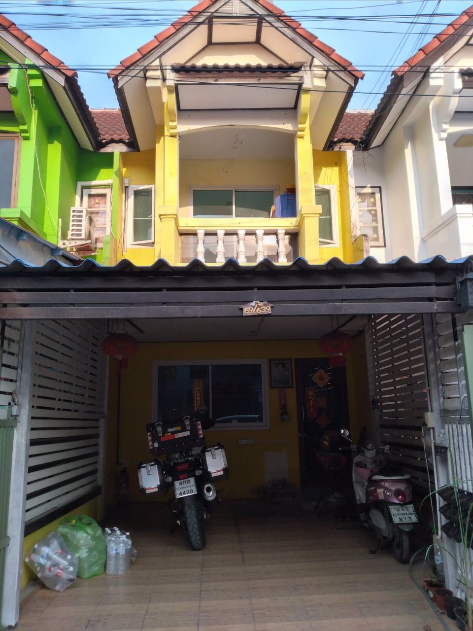 ขายทาวน์เฮ้าส์หมู่บ้านวีเคโฮม-tel099-047-6444064-951-6296