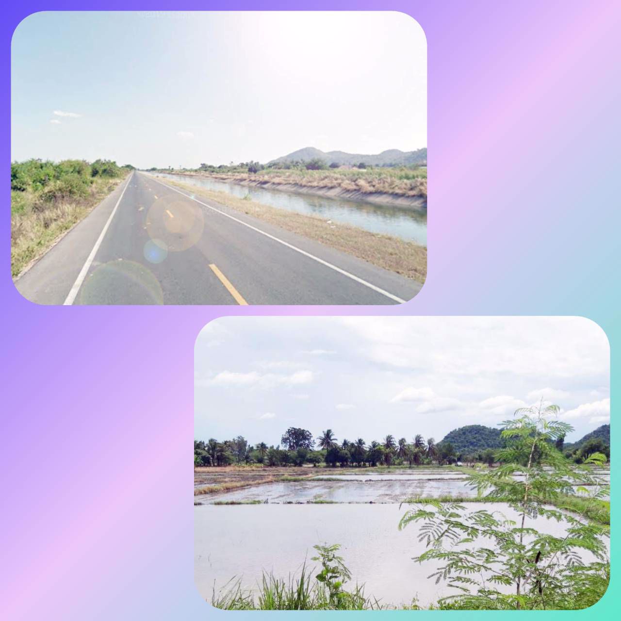 ขายที่ดินแปลงสวย-3-ไร่-ติดคลองชลประทาน-เหมาะปลูกบ้าน-ทำร้านกาแฟ-ท่ามะกา-กาญจนบุรี