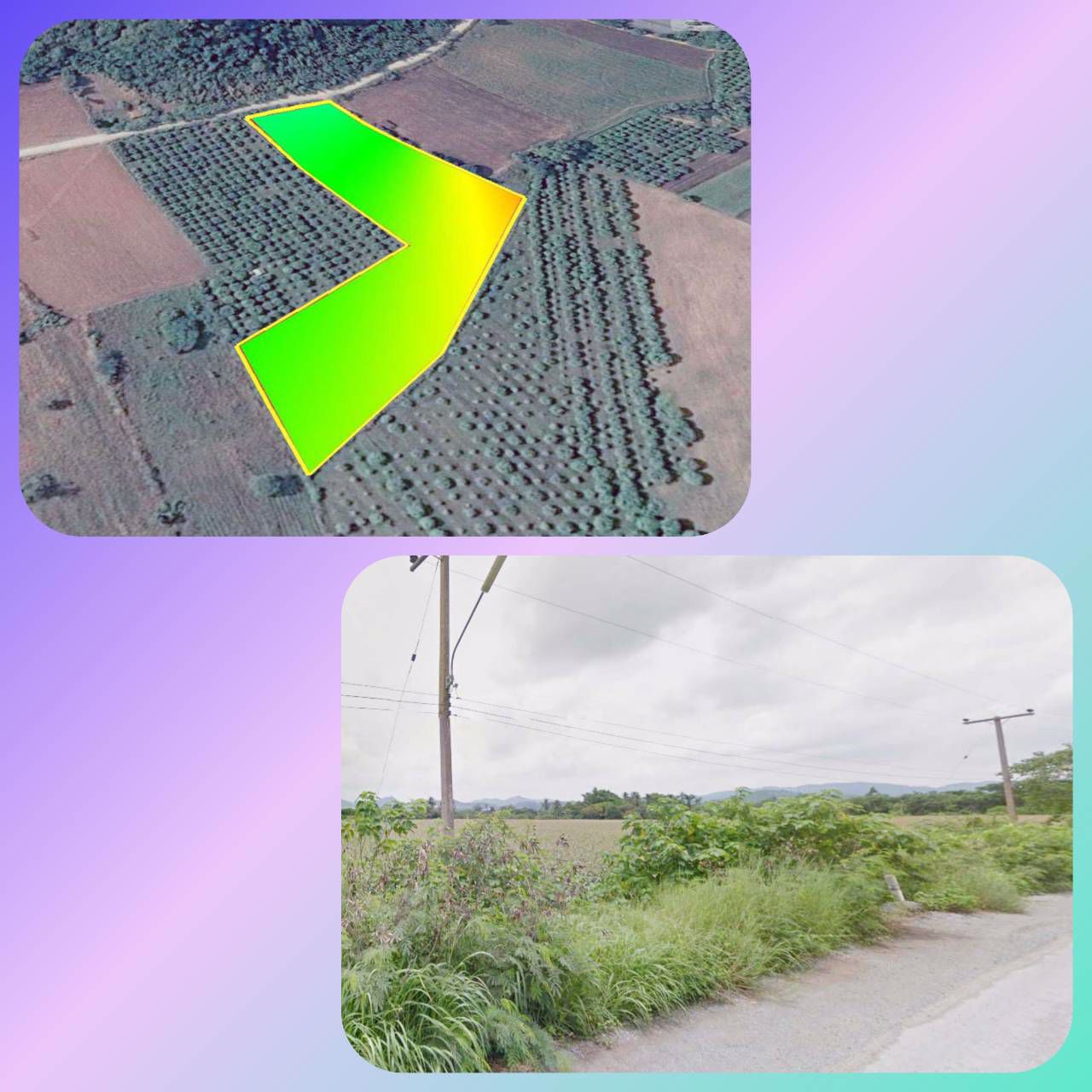 ขายที่ดินแปลงสวย-12-ไร่เศษ-ติดถนนลาดยางอย่างดี-บรรยากาศธรรมชาติ-ใกล้เนินเขา-แก่งคอย-สระบุรี