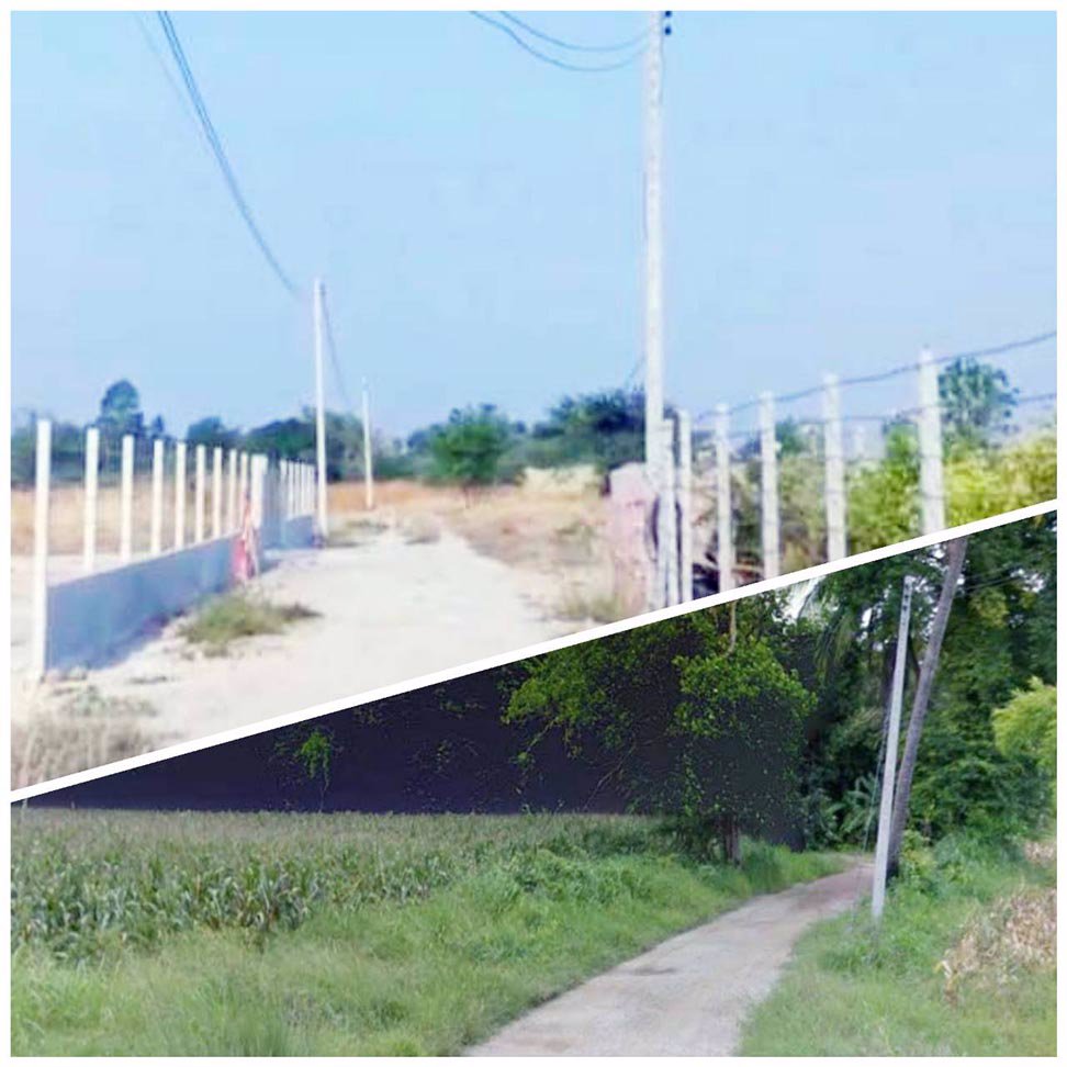 ขายที่ดิน-2-ไร่-ราคาถูก-บรรยากาศธรรมชาติ-น้ำประปา-ไฟฟ้าพร้อม