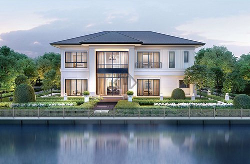 บ้านหรู-สมุทรสาคร-พระราม-2-ริมทะเลสาบ-lake-serene-ใกล้โรงเรียนนานาชาติ-เริ่มต้น-9-ล้าน