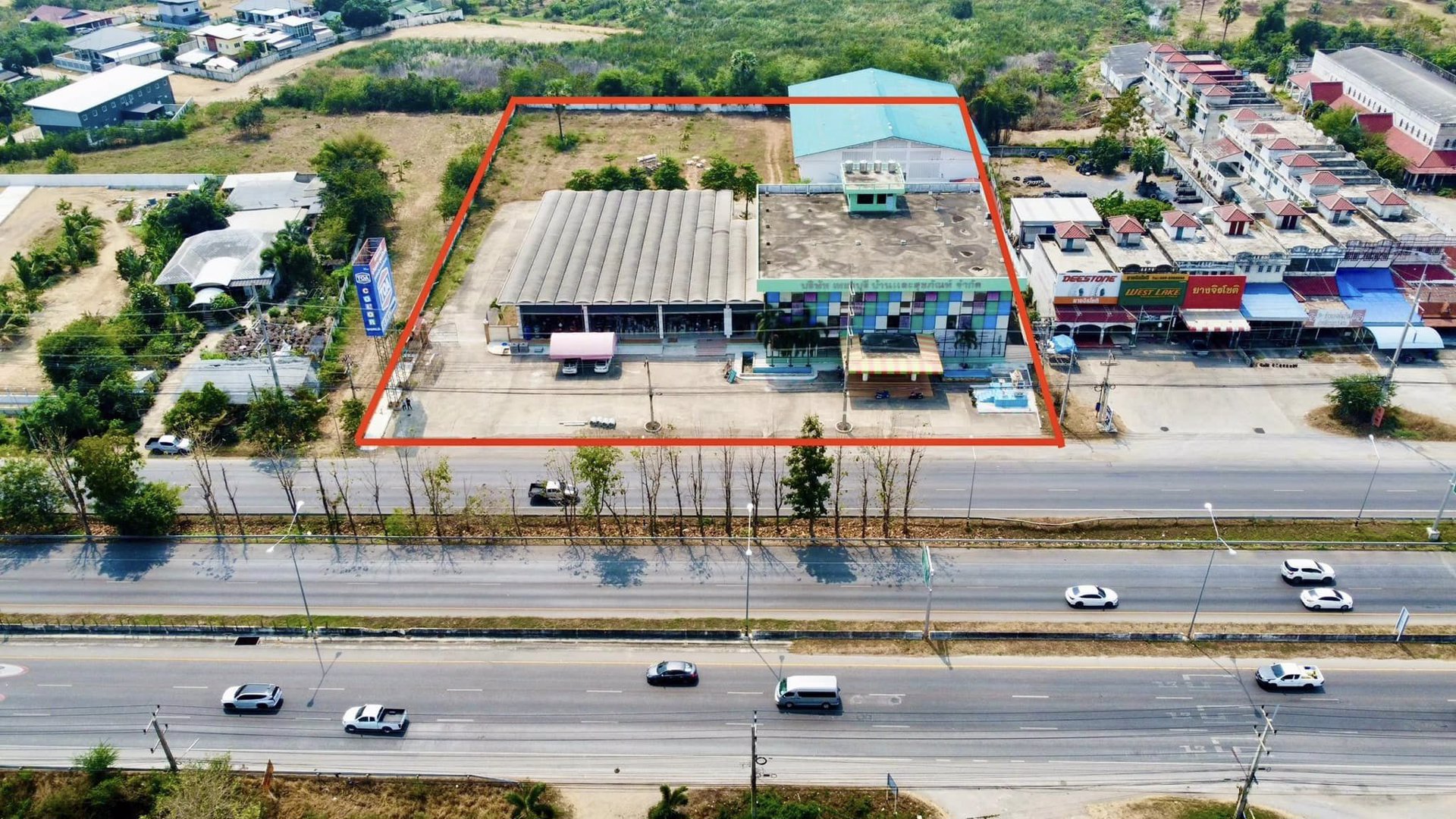 ขายที่ดินพร้อมสิ่งปลูกสร้าง-ติดถนนเพชรเกษม-เพชรบุรี-ใกล้เขาย้อย