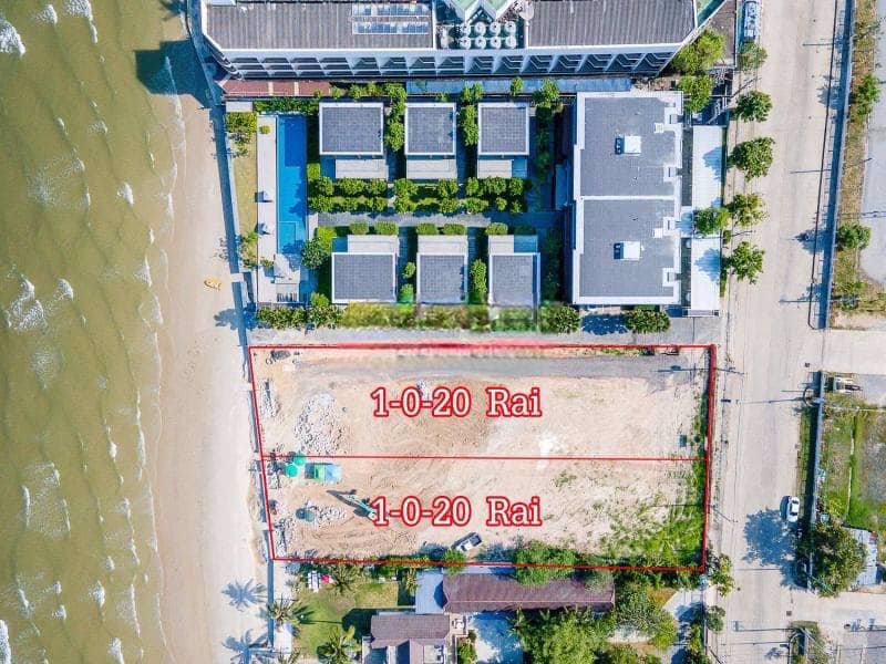 ขายที่ดินติดทะเล-ในเมืองหัวหิน-ที่ดินสวย-ทำเลทองหายาก-ติดทะเล