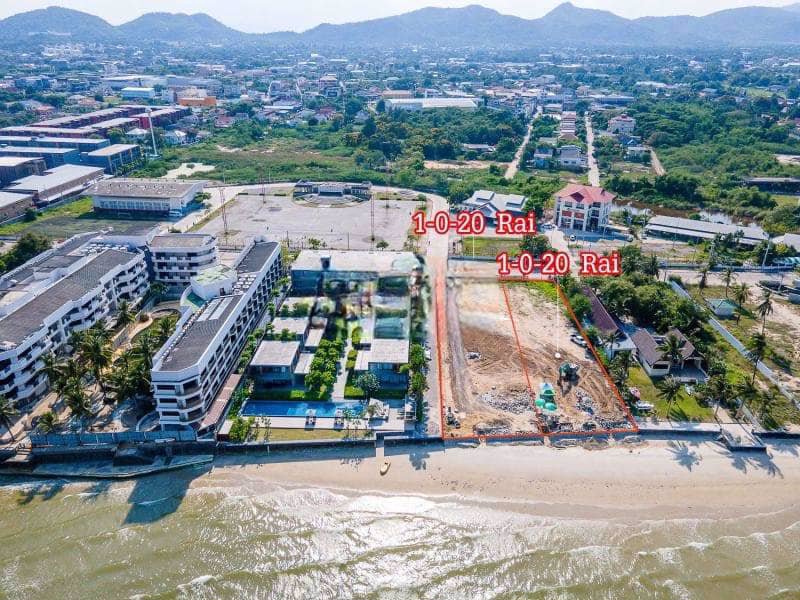 ขายที่ดินติดทะเล-ในเมืองหัวหิน-ที่ดินสวย-ทำเลทองหายาก-ติดทะเล