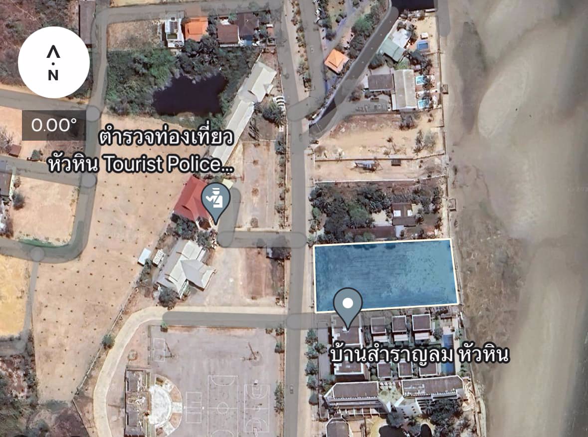 ขายที่ดินติดทะเล-ในเมืองหัวหิน-ที่ดินสวย-ทำเลทองหายาก-ติดทะเล