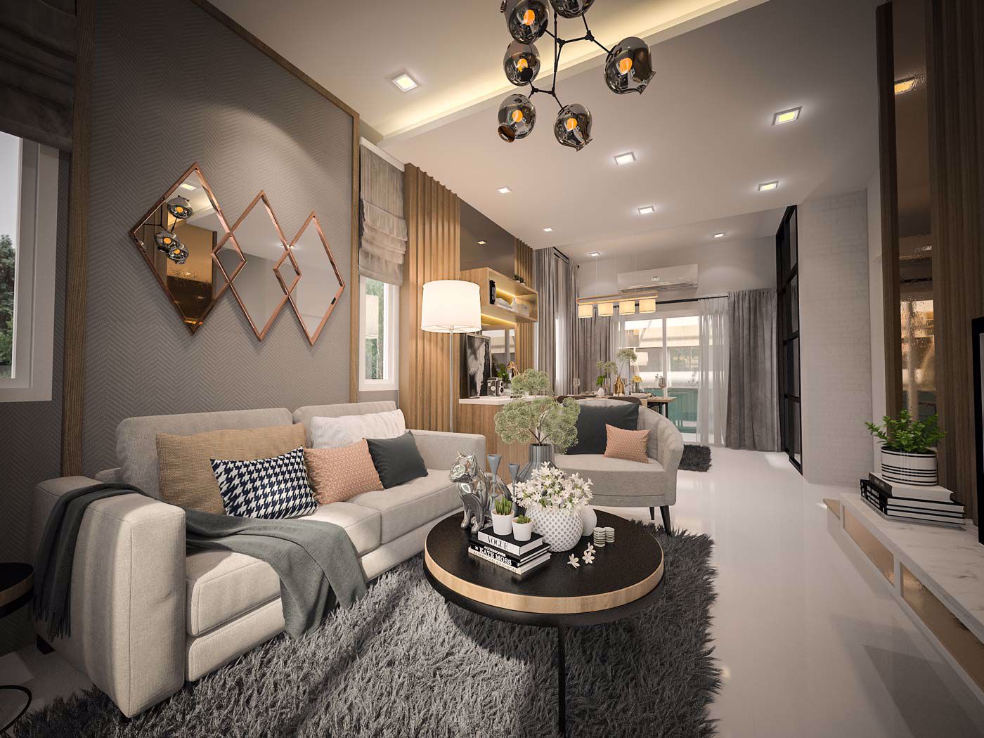 ทาวน์โฮม-นวัตกรรม-บ้านหายใจได้-เชื่อมต่อพระราม2-บ้านพฤกษา-พระราม2-เอกชัย