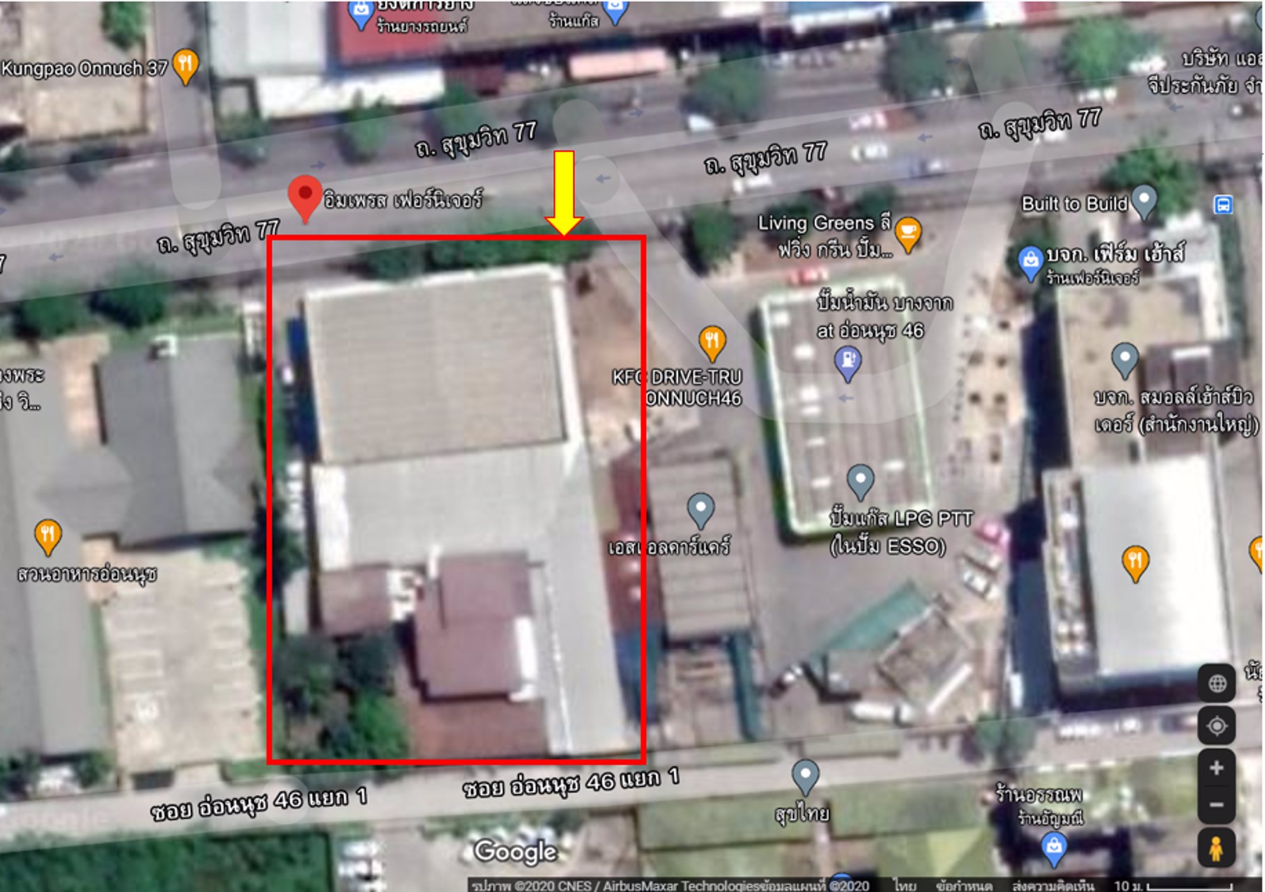 ขายที่ดิน-พร้อมบ้าน-และโชว์รูม-2-ชั้น-ใจกลางสุขุมวิท-ติดถนนสุขุมวิท77-อ่อนนุช-37-ทำเลทอง-ขนาดพื้นที