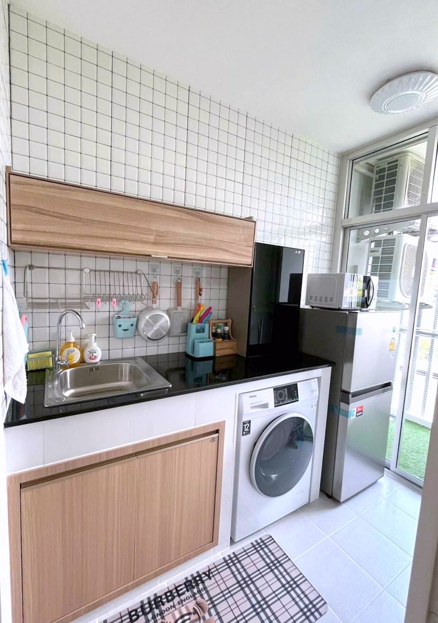 ขายคอนโดเลต-ลาดพร้าว-ห้องตกแต่งใหม่เฟอร์ฯบิวด์อิน-ของใหม่ทั้งห้อง-วิวสวย-โล่งสบายตา-ใกล้รถไฟฟ้า