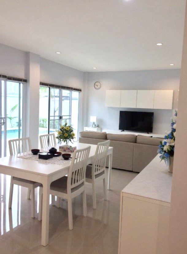 ขายบ้านเดี่ยวชั้นเดียวพร้อมสระว่ายนำ้ส่วนตัว-พูลวิลล่า