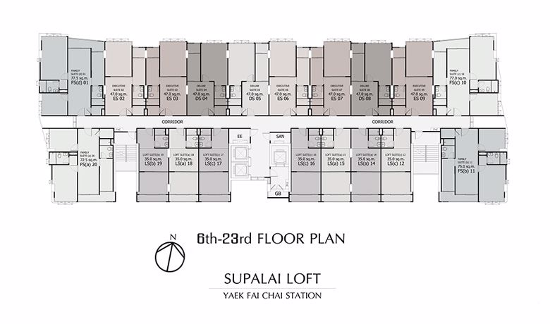ขายดาวน์คอนโดศุภาลัย-ลอฟท์-แยกไฟฉาย-ชั้น-16-ทำเลดี-ใกล้รถไฟฟ้า-
