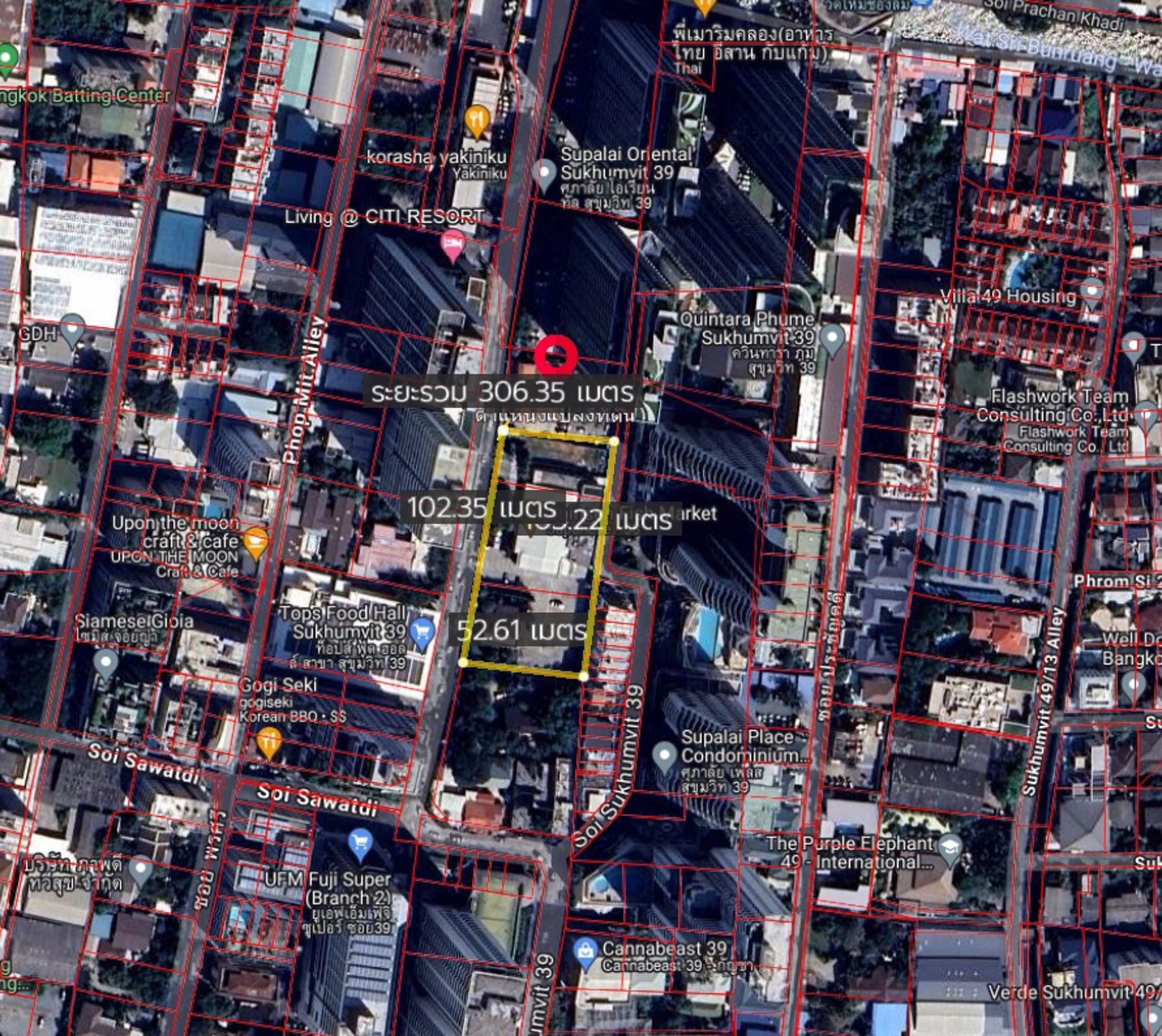 ขายที่ดินติดถนนเพชรบุรี-38-1-พร้อมพงษ์-ทำเลดีมาก