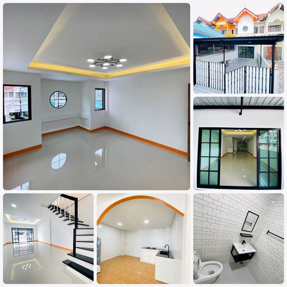 ขายทาวน์เฮ้าส์-2-ชั้น-หมู่บ้าน-โฮมเซ็นเตอร์-สายไหม-รีโนวเวททั้งหลัง