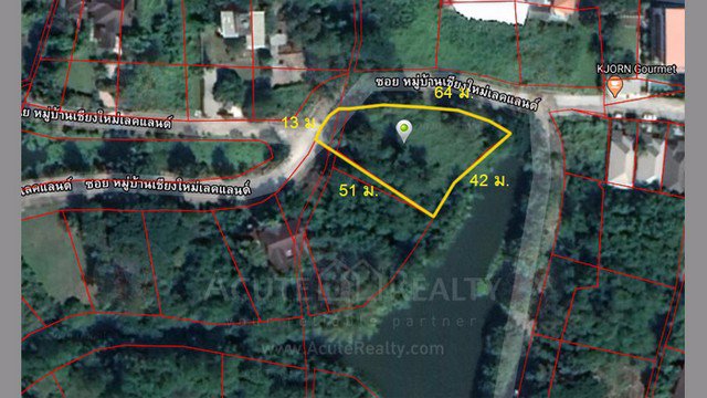 ขายที่ดินเปล่า-ในหมู่บ้านเชียงใหม่เลคแลนด์-ขนาด-39760-ตรว-ด้านหลังติดทะเลสาบ-ด้านหน้าได้วิวภูเขา