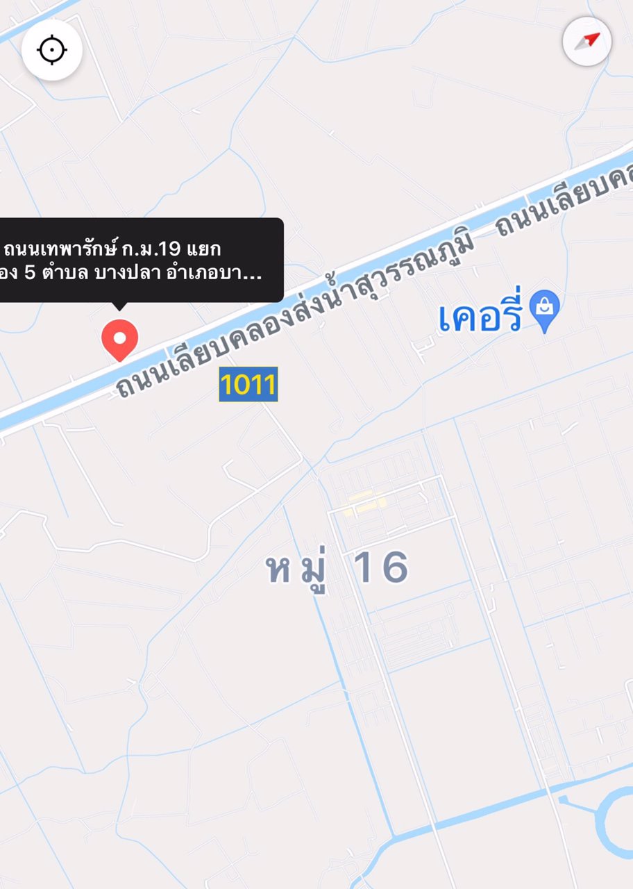ให้เช่าที่ดิน-17ไร่-กม-19-บางนา-ตราด-คลองส่งน้ำสุวรรณภูมิ