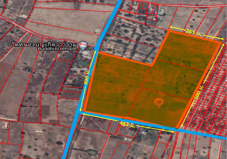 ขายที่ดินเปล่า-158-ไร่-ติดถนน-2-ด้าน-อดอนเจดีย์-จสุพรรณบุรี-ราคาพิเศษ