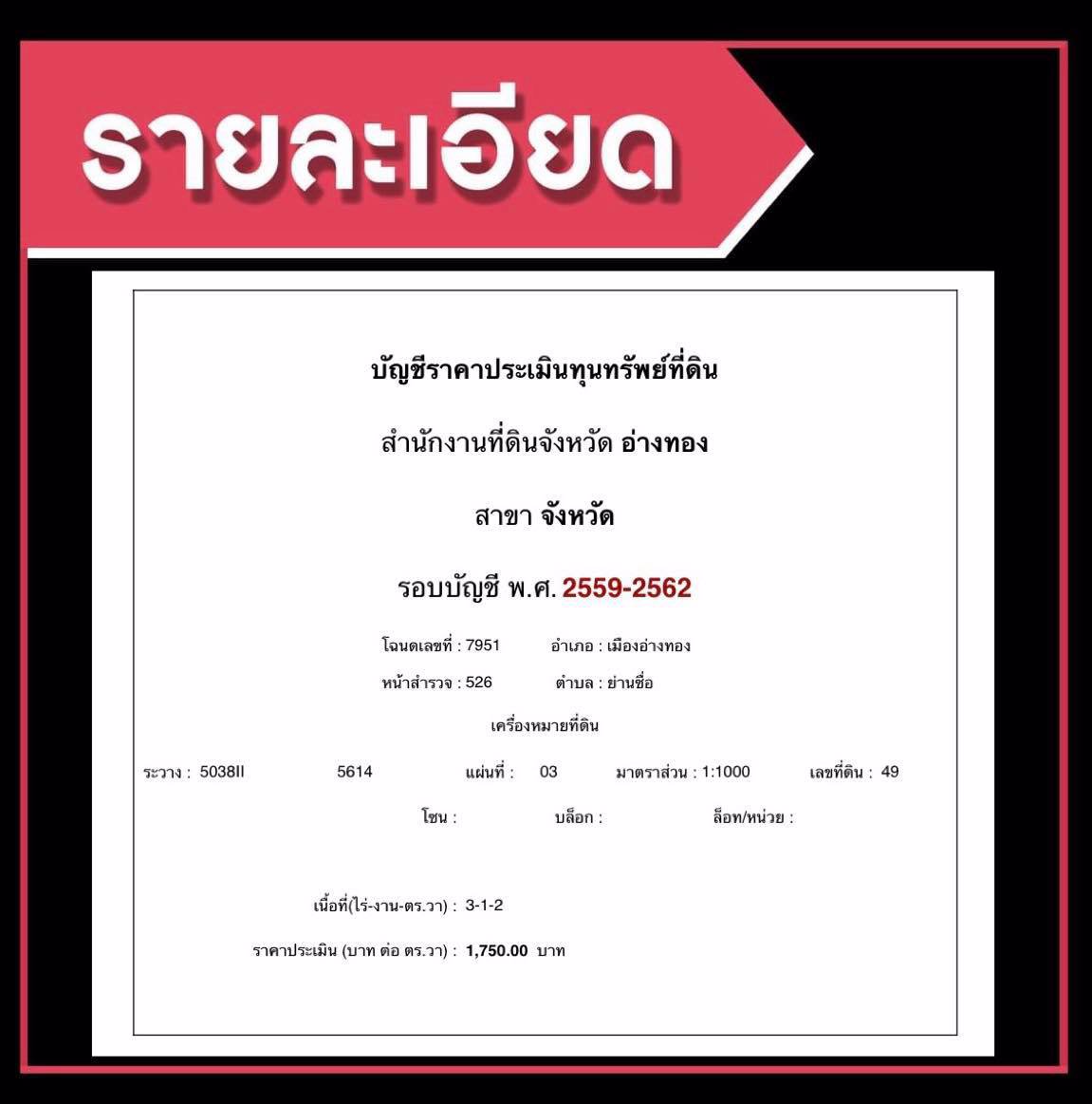 ขายที่ดินทำเลอนาคต-ติดถนน-ถมแล้วทั้งแปลง