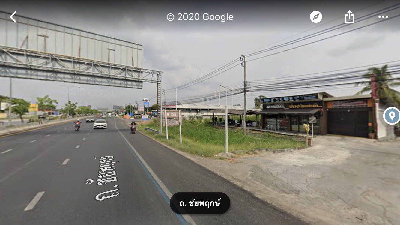 ขายที่ดินติดถนนชัยพฤกษ์-ปากเกร็ด-นนทบุรี