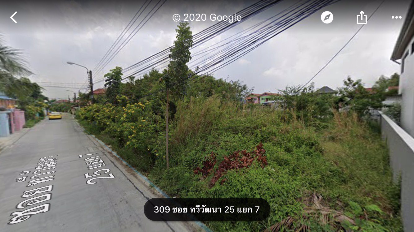 ที่ดินเปล่าถมแล้วเขตทวีวัฒนา-เนื้อที่-200-ตรว-