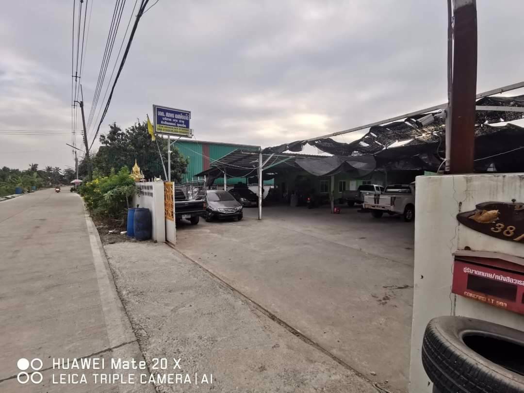 ขายที่ดิน-พร้อม-อาคาร-เนื้อที่-350ตารางวา-ทำเลดี-ติดถนน