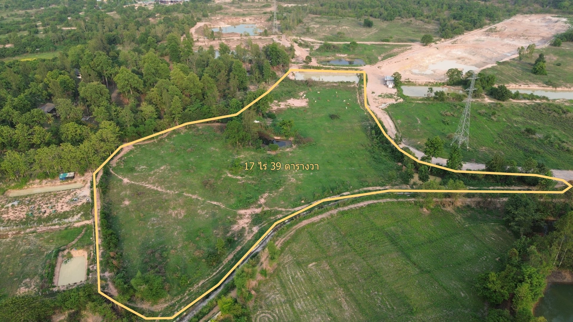 ขายที่ดินเปล่าต่ำกว่าราคาตลาด-ต-เหมืองจี้-อเมืองลำพูน-จลำพูน