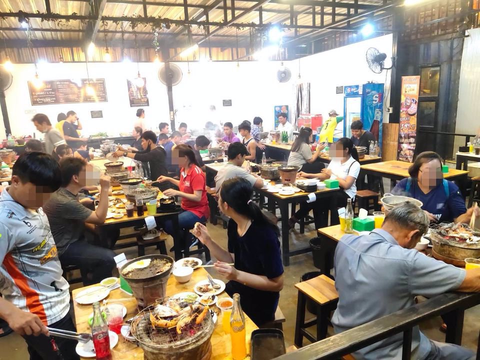 เซ้ง‼️-ร้านปิ้งย่าง-ชาบู-เลียบด่วนงามวงศ์วาน-ใกล้ตลาดศรีรัช-ใกล้วัดบัวขวัญ-นนทบุรี