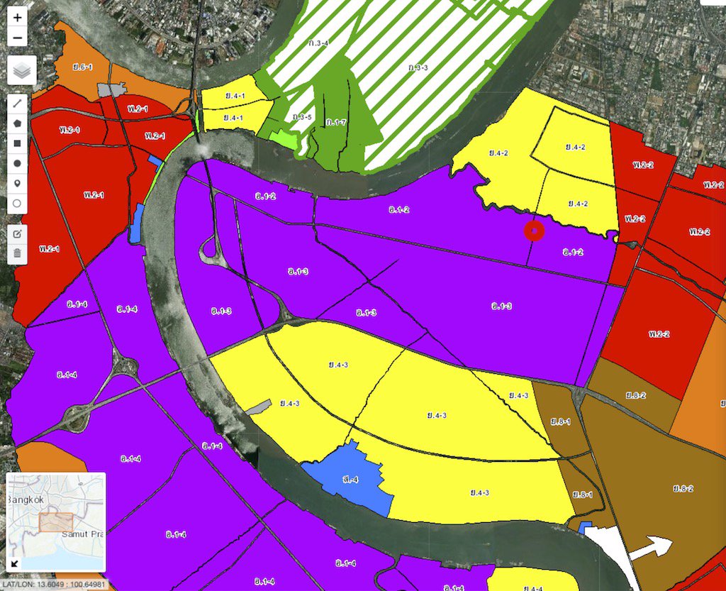 ที่ดินแบ่งขายพร้อมโรงงาน-ติดถนนซอยวัดมหาวงษ์-พื้นที่สีม่วง-ใกล้ตัวเมือง-ทำโรงงานได้-หน้ากว้าง-96-ม