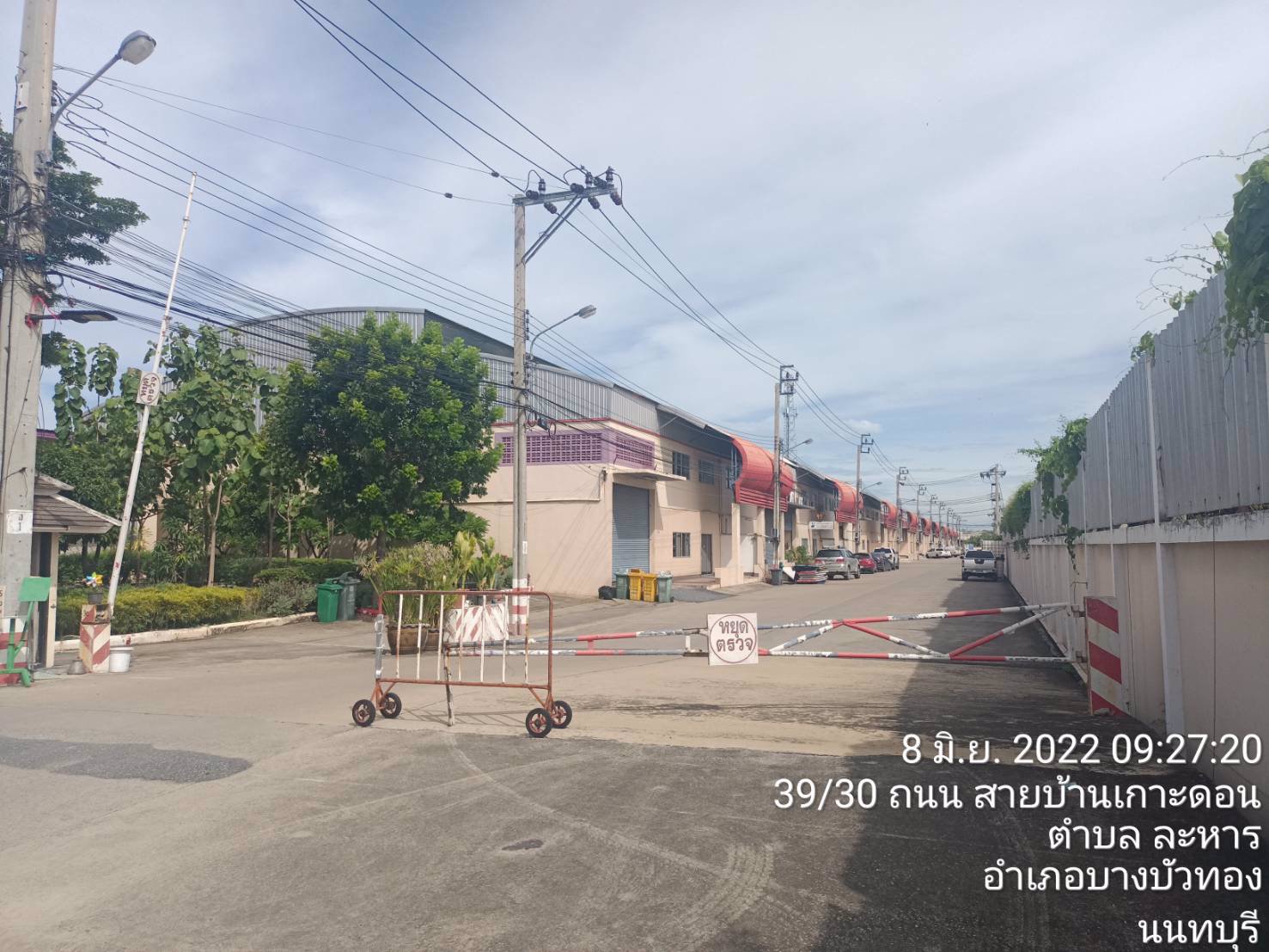 ให้เช่า-อาคาร-โกดังโรงงาน-บนถนนสาย345-พื้นที่-450-ตารางเมตร-พร้อมสำนักงานออฟฟิศ-2-ชั้น