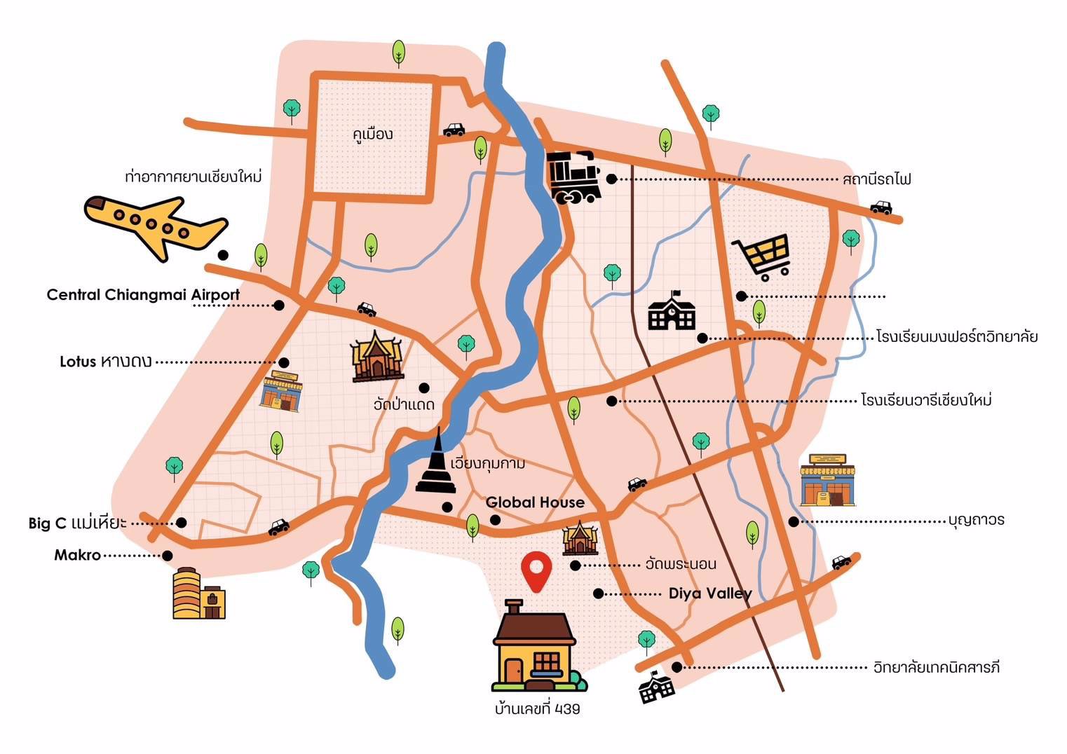 ขายบ้าน-เนื้อที่-371-ตรว-ตหนองผึ้ง-อสารภี-จเชียงใหม่