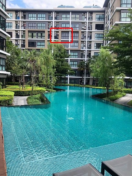 ขาย-คอนโด-hall-mark-งามวงศ์วาน-ใกล้กระทรวงสาธารณสุข-type-b-ตึกc-ชั้น6-วิวสระ-28-ตรม-พร้อมอยู่