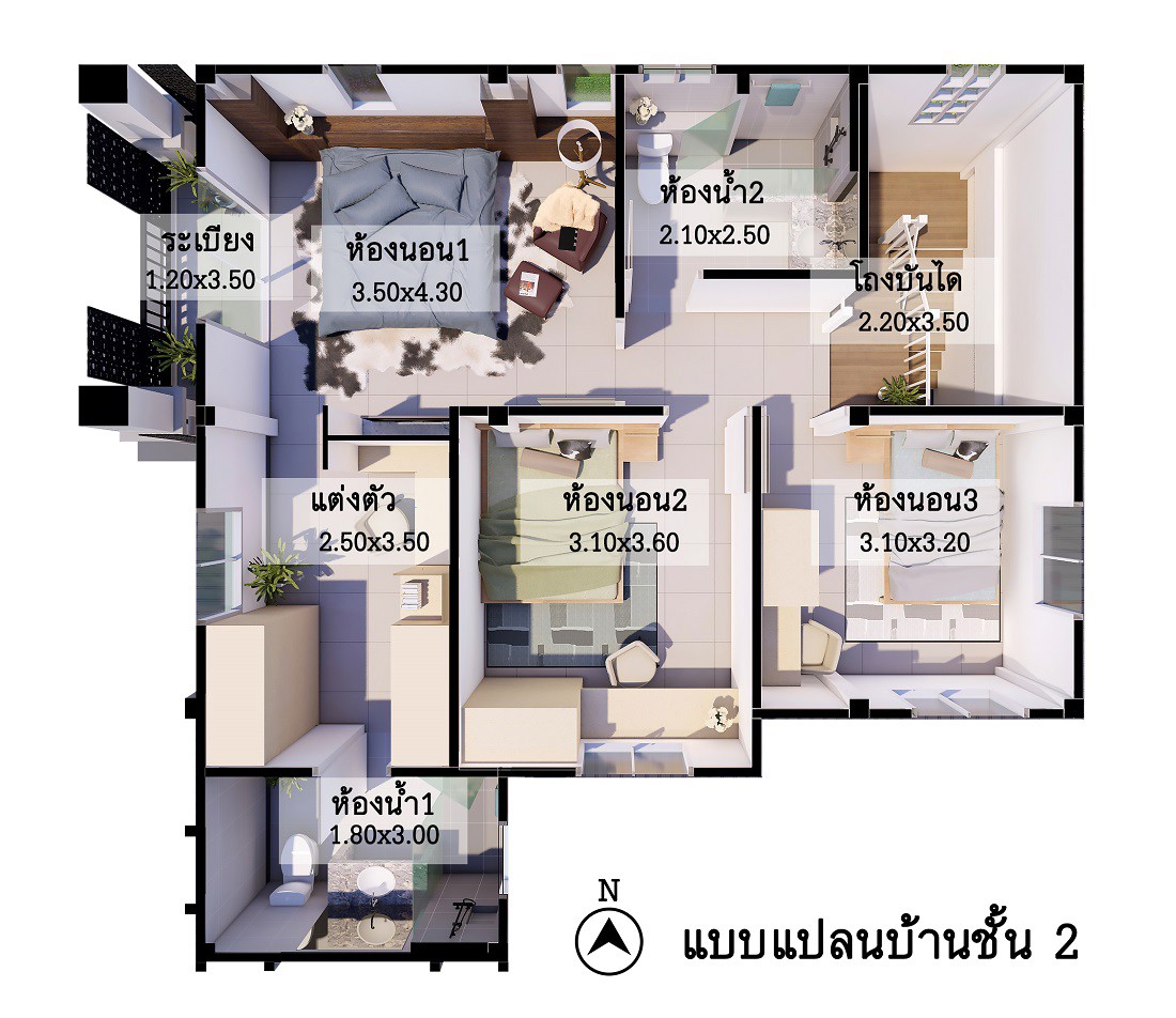 ขายบ้านเดี่ยว2-ชั้น-63ว2-ใหม่-4-5น3น้ำ3จอด-สำนักงานส่วนตัว-พทรวม-325-ตรมใกล้ด่วนใหม่ลำลูกกา