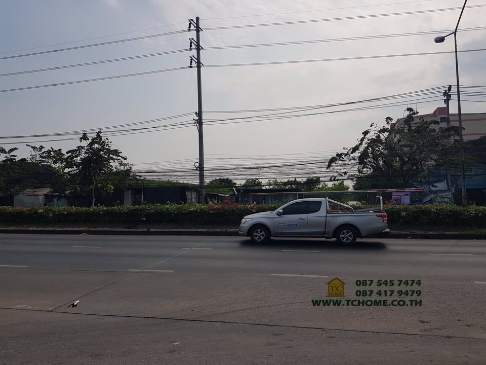 ขายที่ดินเปล่า-18ไร่เศษ-ติดถนนเทพารักษ์-กม55-ใกล้โรงพยาบาลสินแพทย์-ทำเลดี
