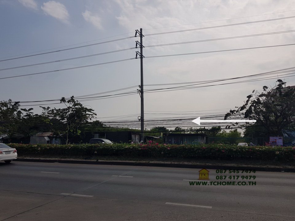 ขายที่ดินเปล่า-18ไร่เศษ-ติดถนนเทพารักษ์-กม55-ใกล้โรงพยาบาลสินแพทย์-ทำเลดี