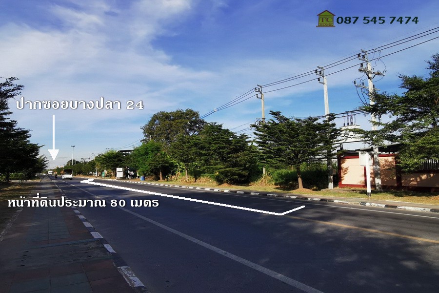 ขายที่ดิน-21-ไร่-ซอยวัดบางปลา-บางปลา-24-อยู่ติดถนนซอยหลัก-เข้าจากเทพารักษ์-เพียง-1-กม