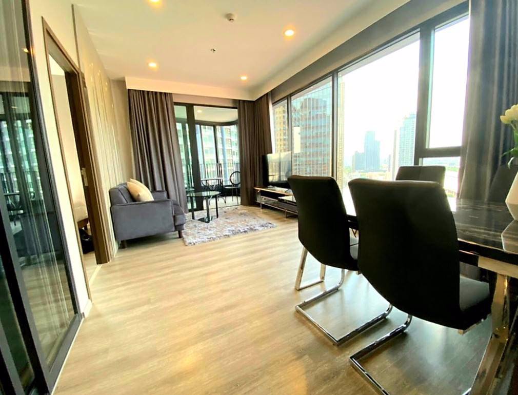 ให้เช่า-2-ห้องนอน-ไอดีโอ-โมบิ-อโศก-ideo-mobi-asoke-เดินได้-mrt-และแอร์พอร์ตลิงก์