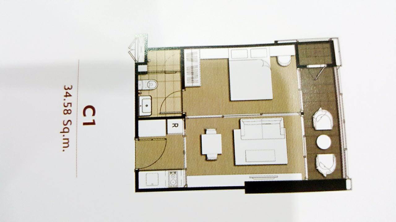 ขายถูก-ราคาต่ำกว่าตลาด-คอนโดเลต-มิสท์-พระราม-9-condolette-midst-rama-9-เดินไป-mrt-เพียง-350-เมตร