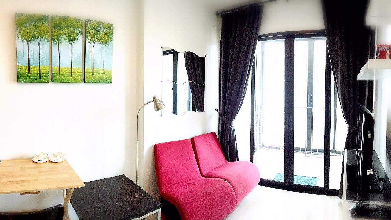 ขายพร้อมผู้เช่า-ไอดีโอ-รัชดา-ห้วยขวาง-มีเครื่องซักผ้า-เดินไป-mrt-2-นาที