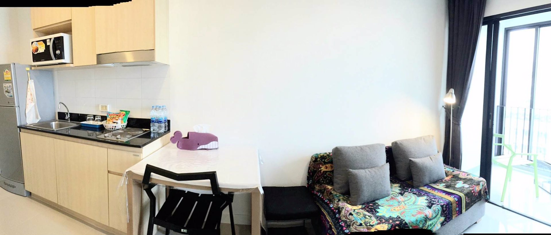 ขาย-ให้เช่า-1-ห้องนอน-ไอดีโอ-รัชดา-ห้วยขวาง-เฟอร์ไฟฟ้าครบ-เดิน-2-นาทีถึง-mrt-ห้วยขวาง