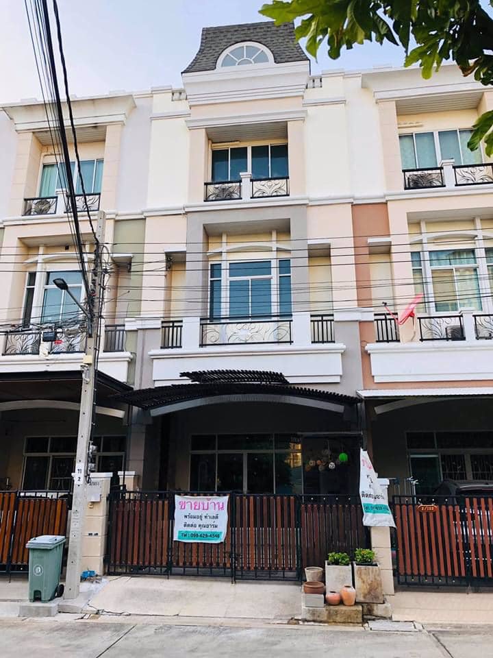 สวยพร้อมอยู่-ขายด่วน-ทาวน์โฮม-3-ชั้น-หมู่บ้านปริญลักษณ์-พระราม-2-ใกล้เซ็นทรัล